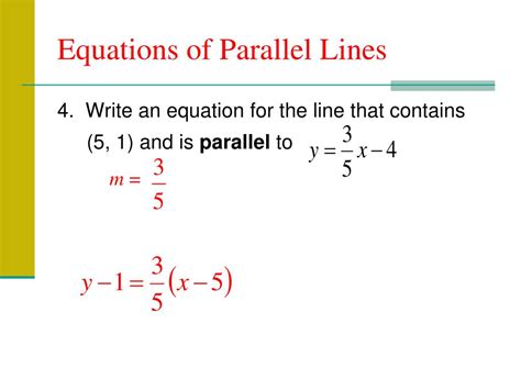 Equation of a parallel line calculator - The tangent line calculator finds the equation of the tangent line to a given curve at a given point. Step 2: Click the blue arrow to submit. Choose "Find the Tangent Line at the Point" from the topic selector and click to see the result in our Calculus Calculator ! Examples . Find the Tangent Line at (1,0) Popular Problems